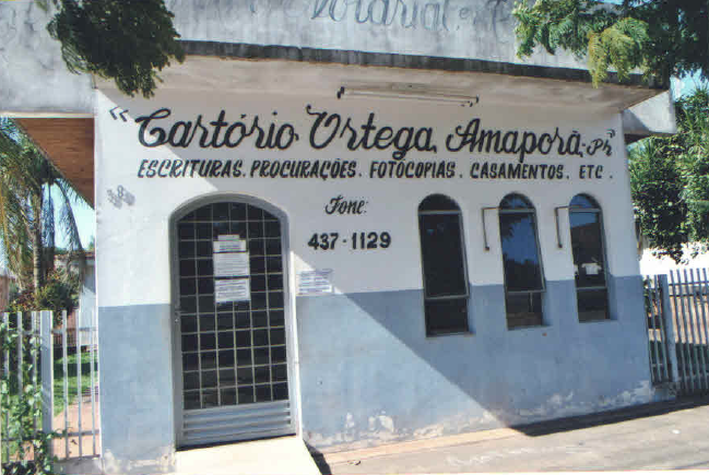 O Cartório de Amaporã – pequeno em tamanho, mas de enorme importância para a comunidade e para a família de José Antonio Ortega Ruiz